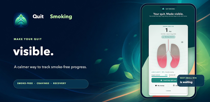 Quit Smoking Google Play feature graphic